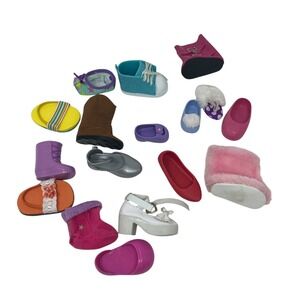 Lot Of 17 Doll‎ Shoe Singles Misc Craft Project DIY Projects Arts and Crafts